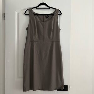 Ann Taylor dress, grey color, size 12